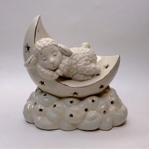 Lenox Lazy Lambs Lighted Sculpture